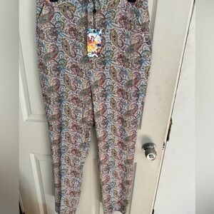 Robert Graham Paisley Pants Size 4 NWT